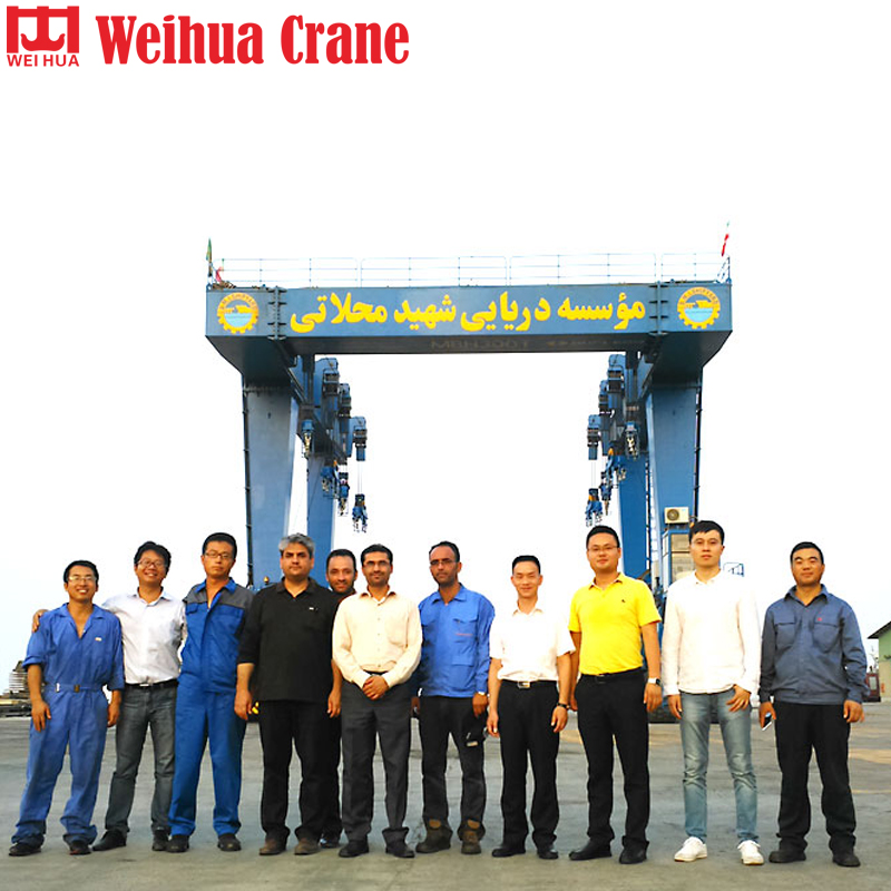 WEIHUA Boat and Yacht Handling Crane